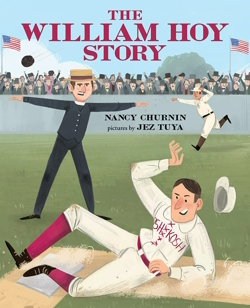 The William Hoy Story books with deaf characters