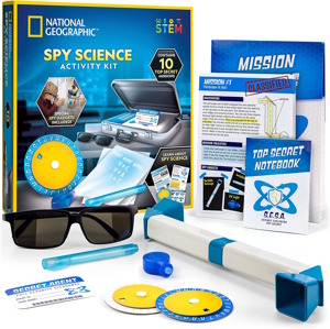 Spy science kit from National Geographic