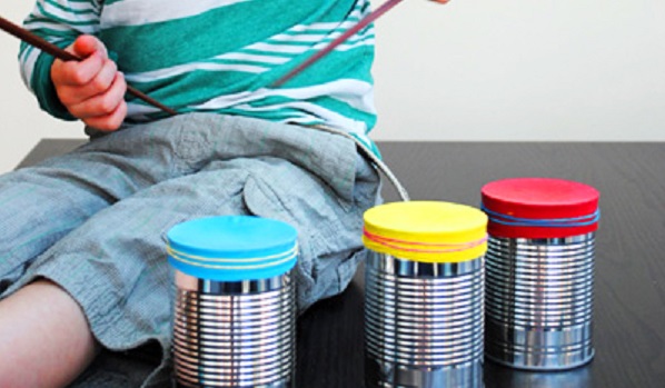 Tin can drums