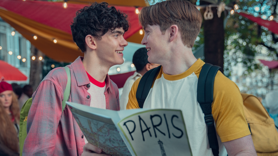 Still from Heartstopper: Season 2. Photo courtesy of Netflix