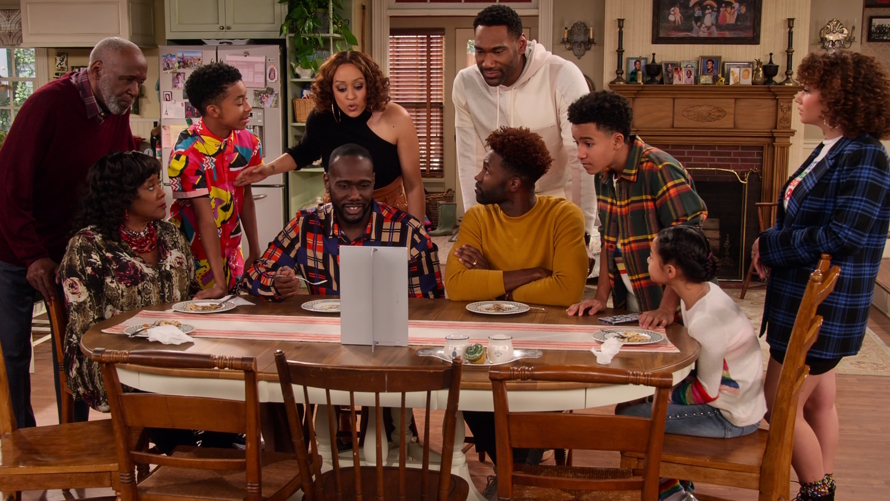 Image from Netflix show Family Reunion