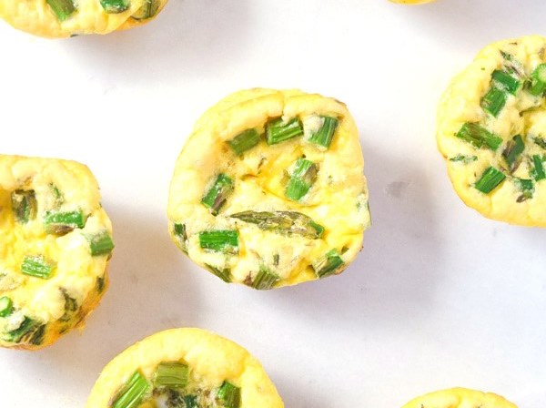 Parmesan-asparagus McMuffins