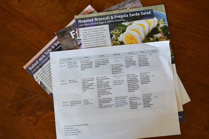 plans and calendars