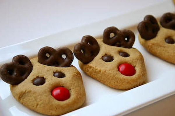 Christmas reindeer cookies by Bakergirl Christmas reindeer cookies by Bakergirl