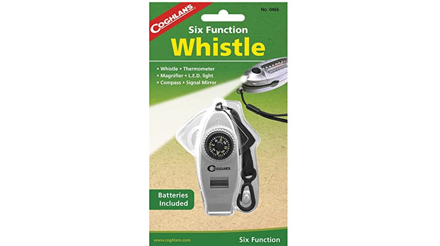 Coghlan’s Six-Function Whistle