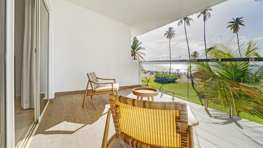 view from the hotel room balcony at Hyatt Regency Grand Reserve Puerto Rico