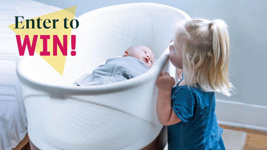 Win a SNOO, a Luxury Smart Sleeper Bassinet Worth $1,495!
