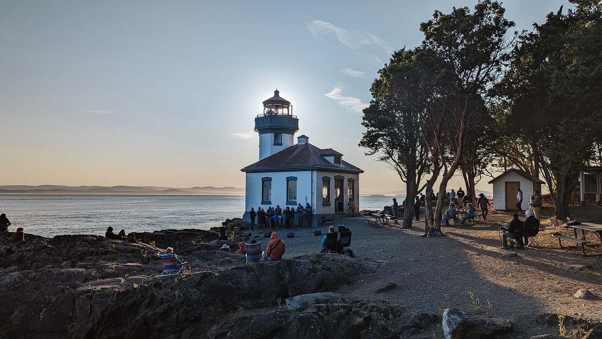 When visiting Washington's San Juan Islands, join the annual Orca Sing for a better chance to see whales