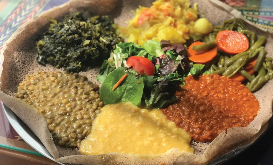 plate of Egyptian food