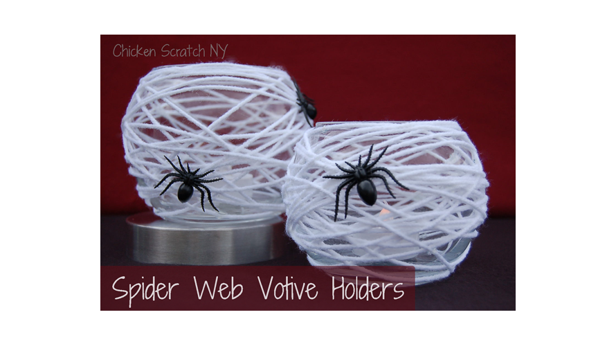 Spiderweb Votives