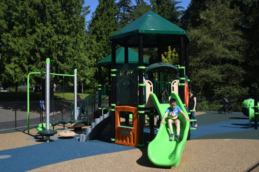 seaview park edmonds green slide