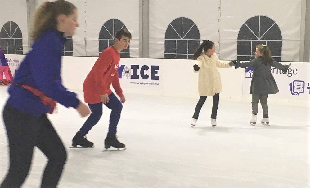 Oly on Ice skating for families