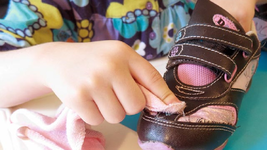 shoe-polishing