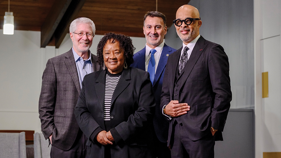 The Unifiers: Bishop Garry L. Tyson, Mayor Salim Nice, Rabbi J. Rosenbaum and the Rev. Linda Smith