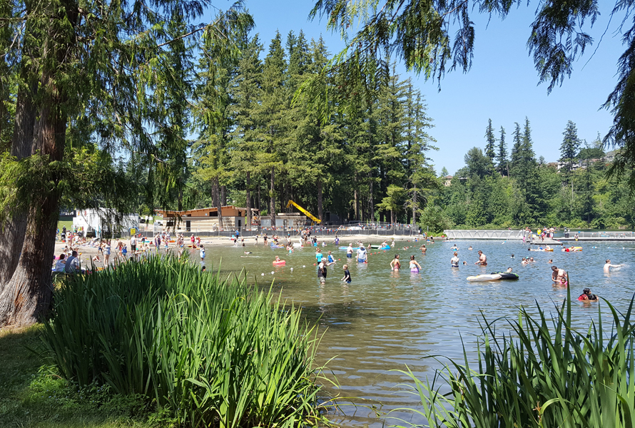 lake wilderness in maple valley washington is a great place to swim with kids near Tacoma Seattle South Puget Sound