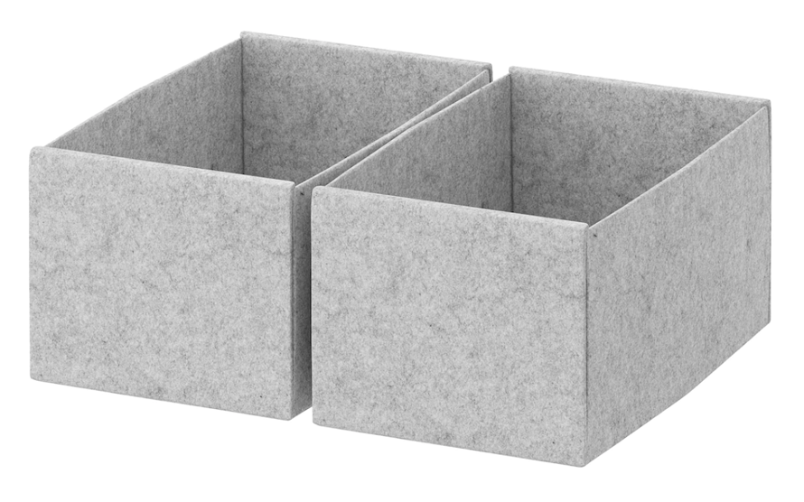 KOMPLEMENT drawer organizing boxes