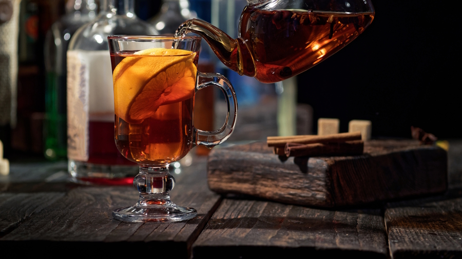 mocktail hot toddy