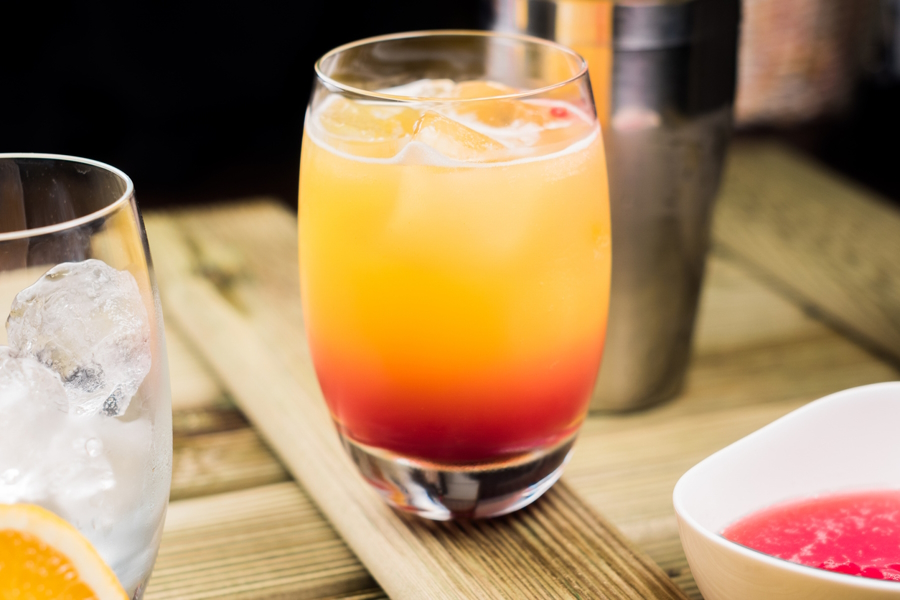virgin sunrise mocktail