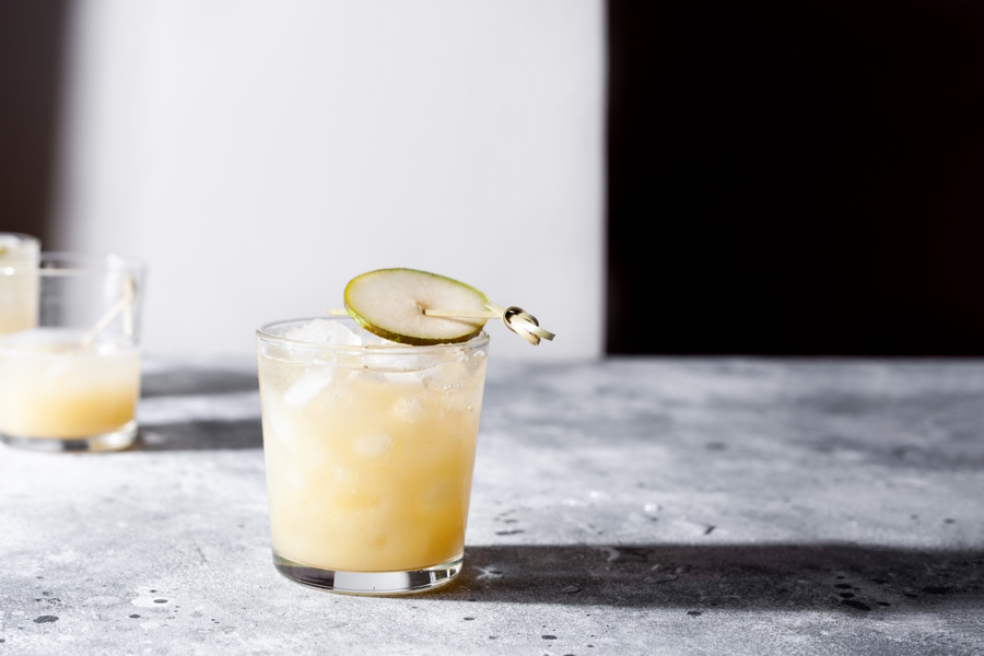 pear and ginger mocktail