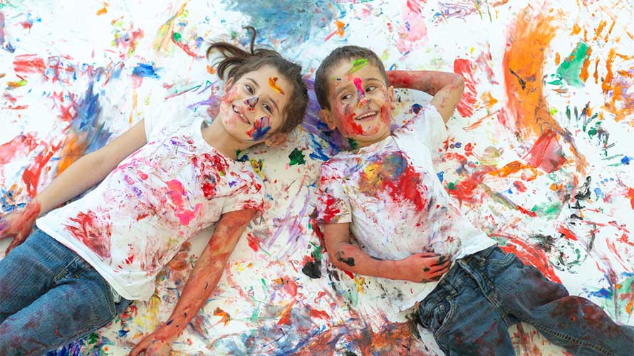 messy kids