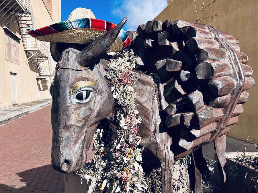 donkey art in Santa Fe