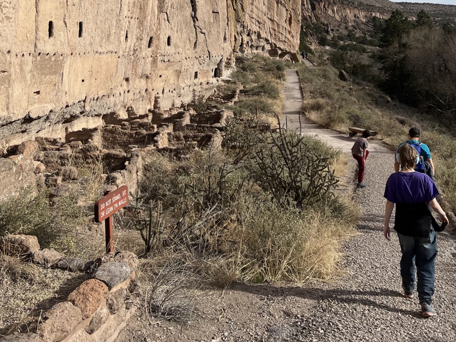hiking in Santa Fe