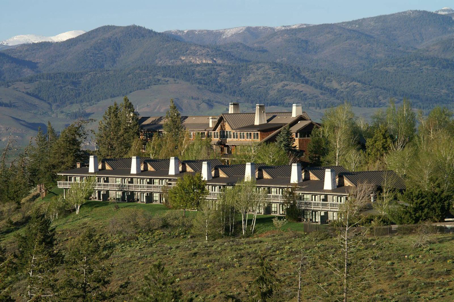 Sun Mountain Lodge on the hilltop Winthrop Methow Valley Washington state getaway destinations