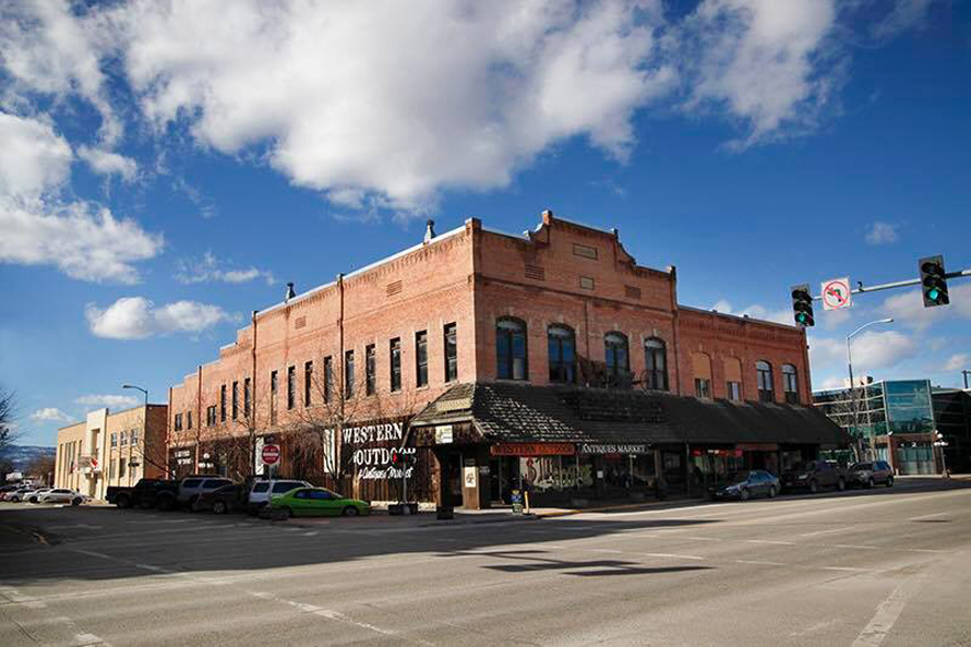 western outdoor storefront