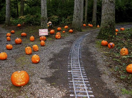 Kitsap Live Steamers Ghost Train