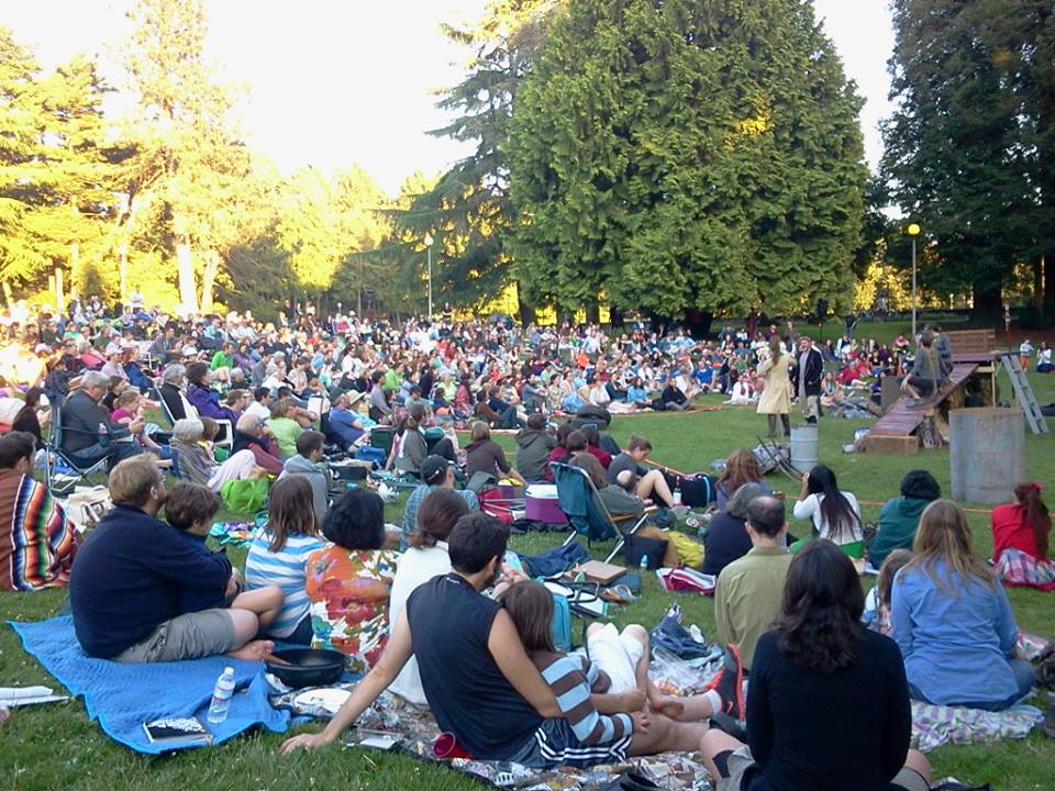 ‘The Two Noble Kinsmen’ in the Park with Seattle Shakespeare Company