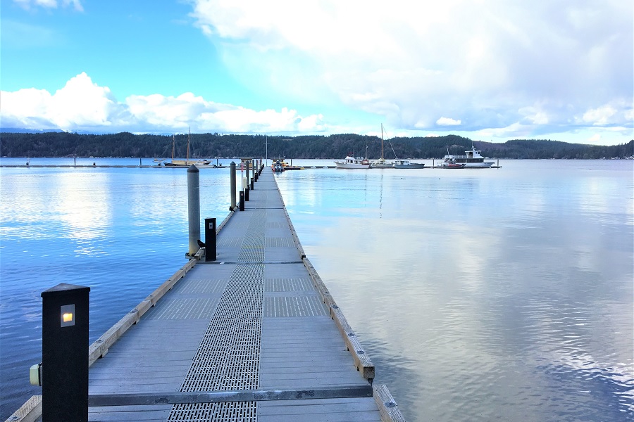 Alderbrook pier on Hood Canal