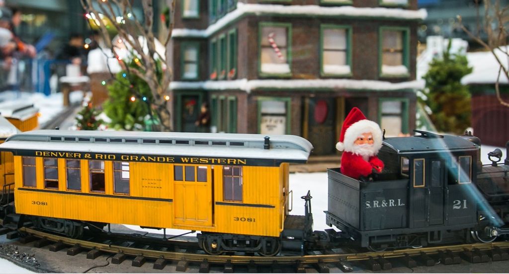 Winterfest Train & Village Display