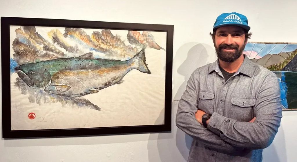 Free First Thursday: ‘Gyotaku: Salmon of the Olympic Peninsula’ Opening Reception with Cody Hagen