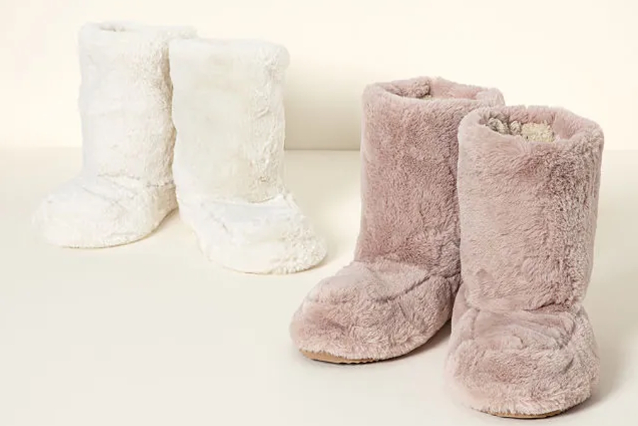 warming booties from Uncommon Goods
