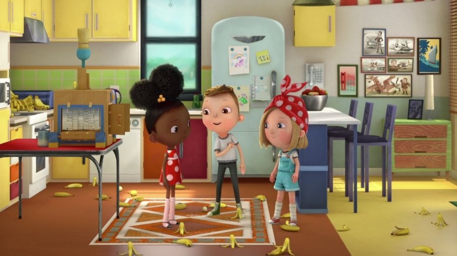 Ada Twist and friends in kitchen