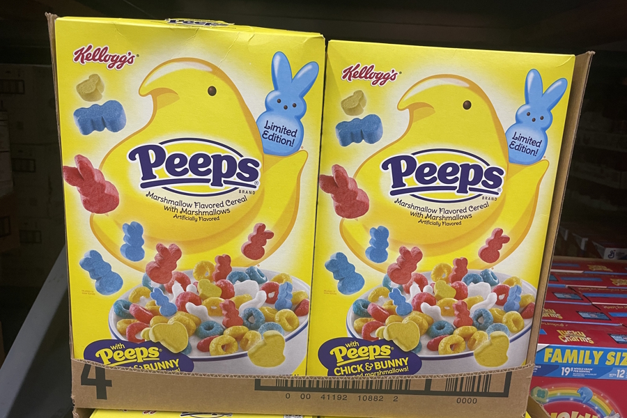Peeps cereal