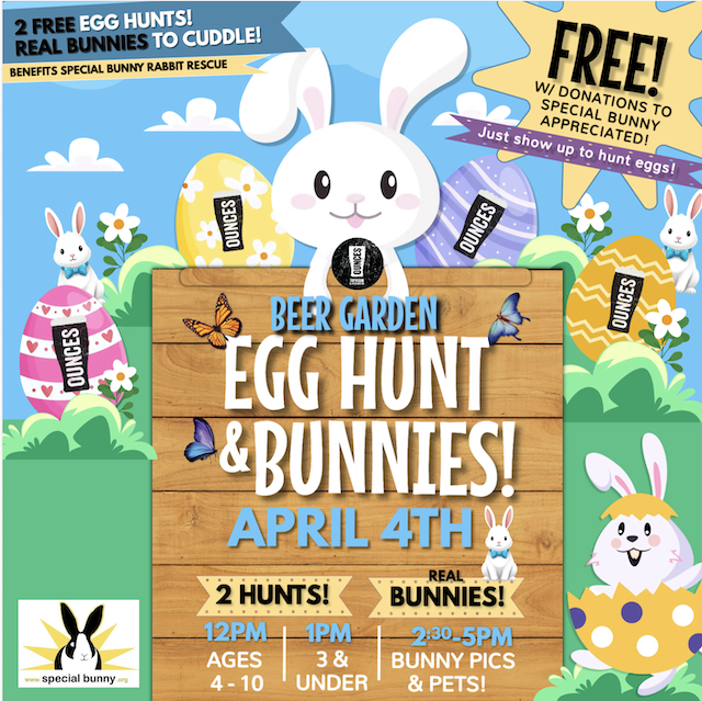 Beer Garden Easter Egg Hunt & Bunnies