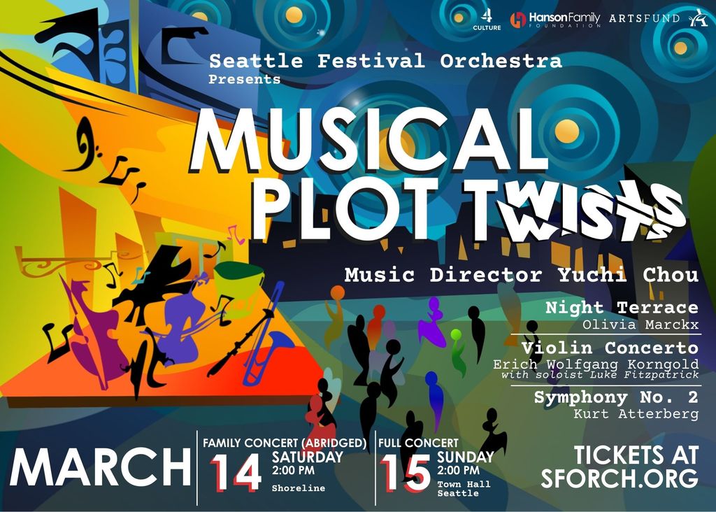 Seattle Festival Orchestra Presents: ‘Musical Plot Twists’