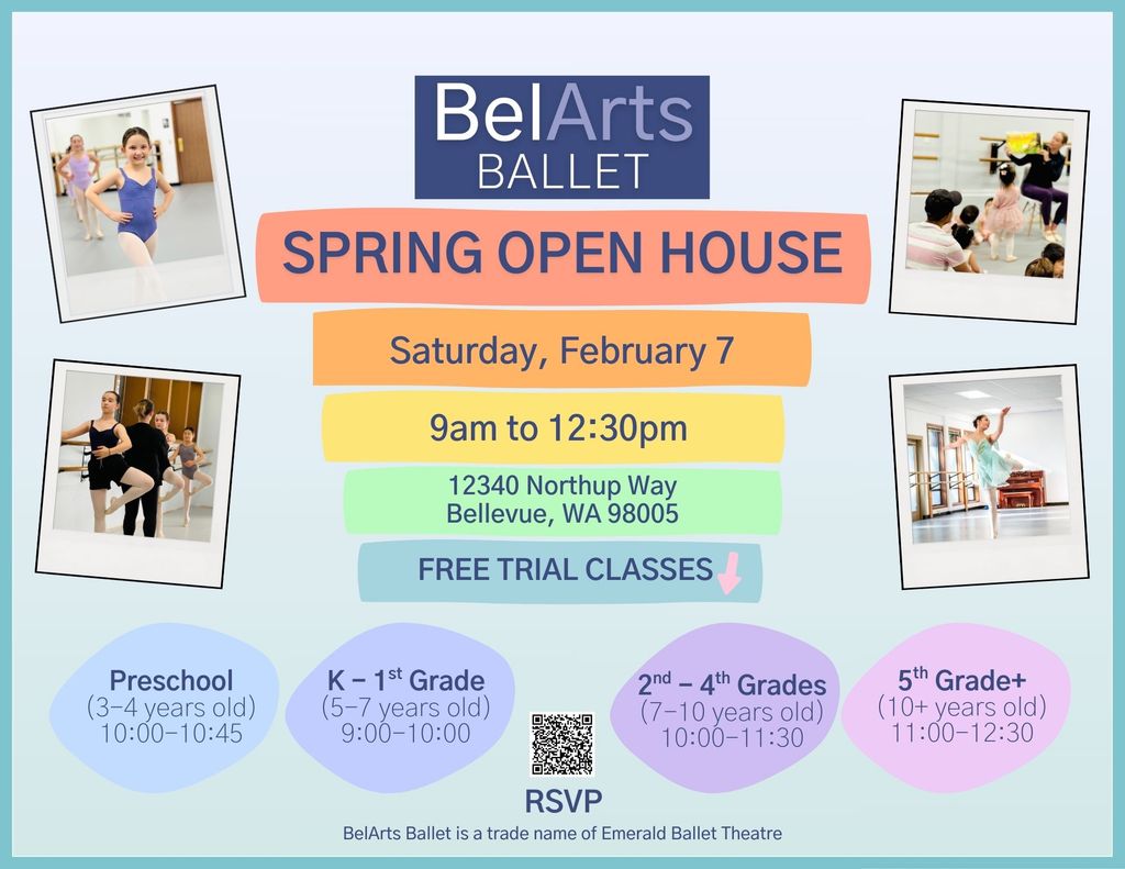 BelArts Ballet Spring Open House