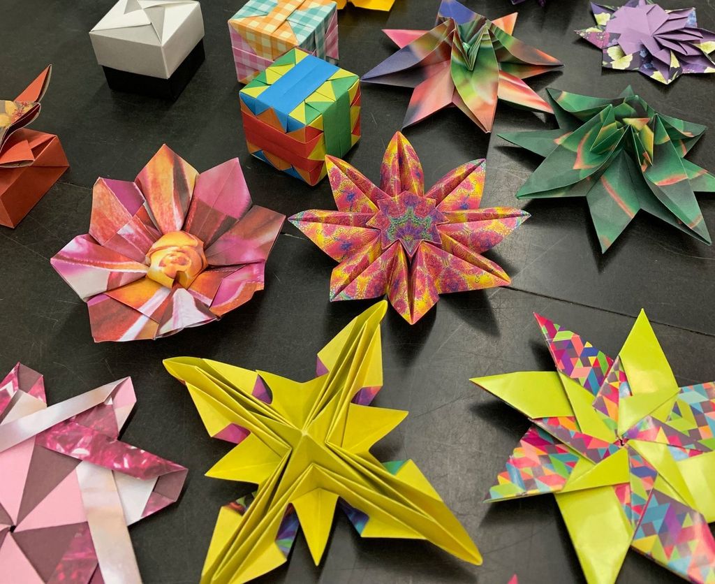 Family Saturday: Origami In the Garden