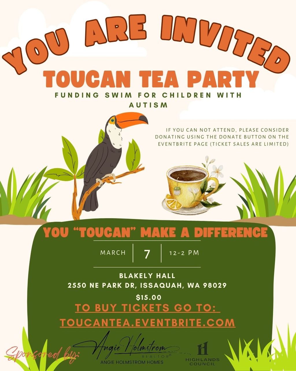 Toucan Tea Fundraiser