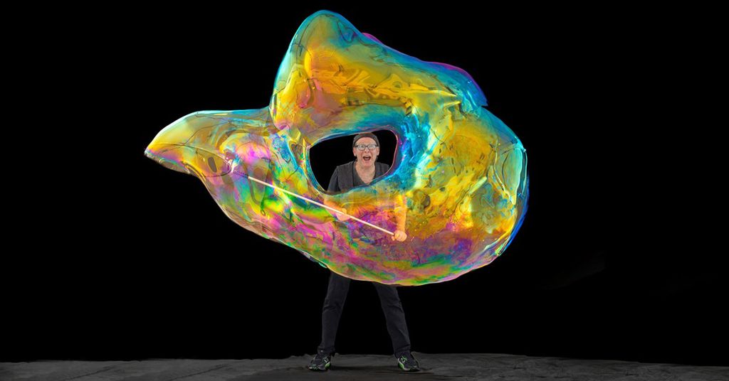The Amazing Bubble Man
