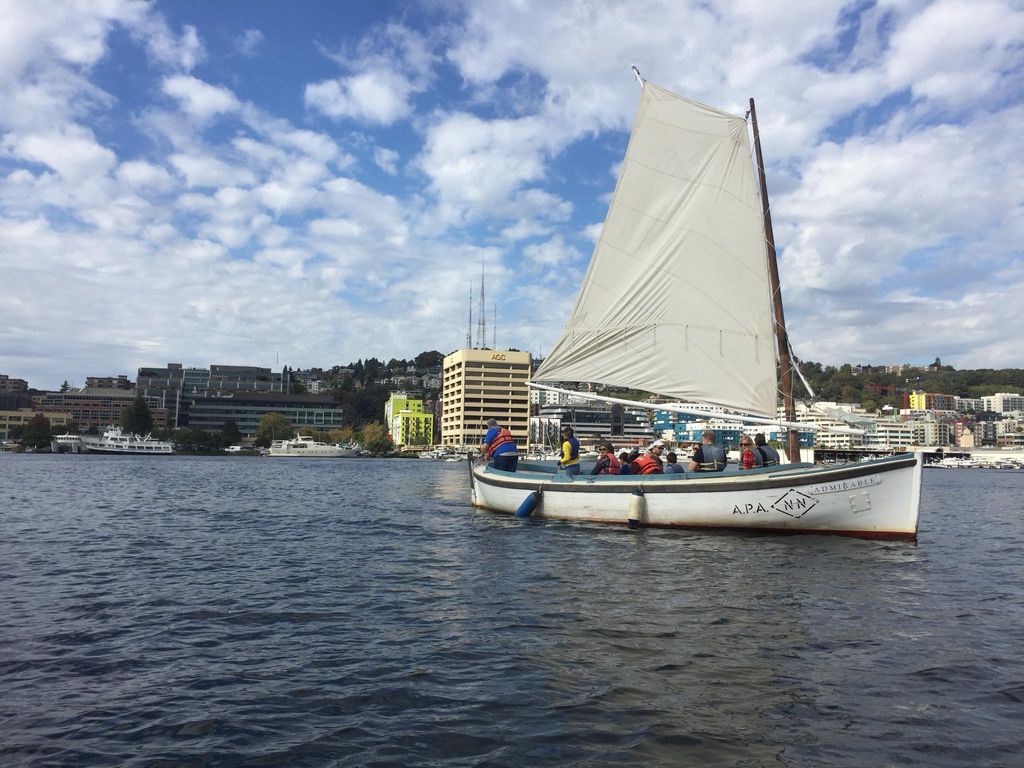 Public Sail at the Center for Wooden Boats