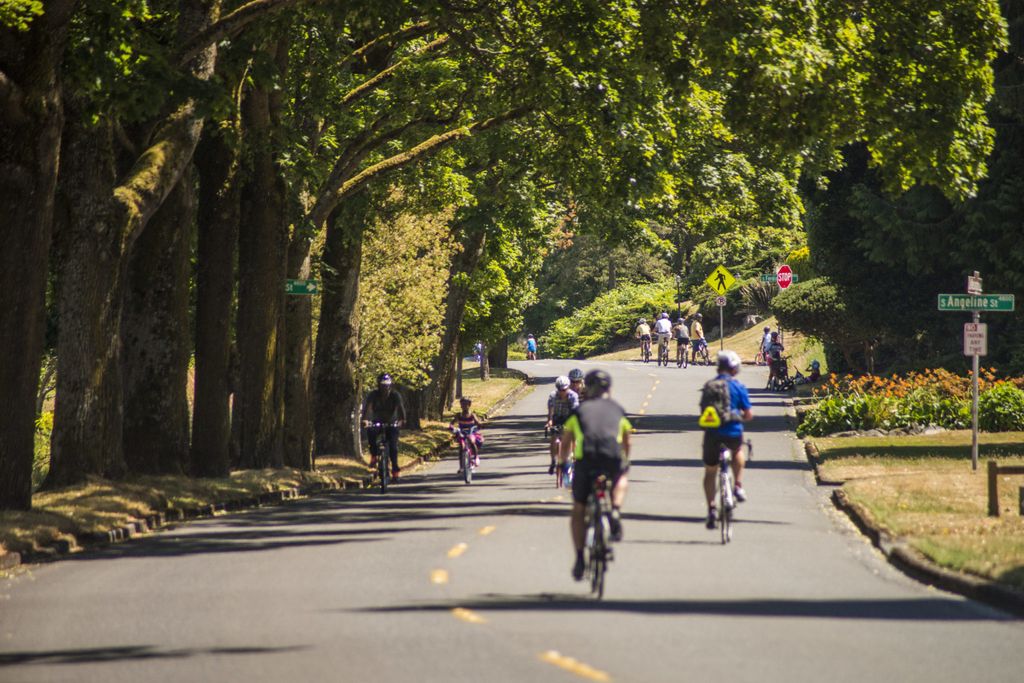 Bicycle Weekends on Lake Washington Boulevard