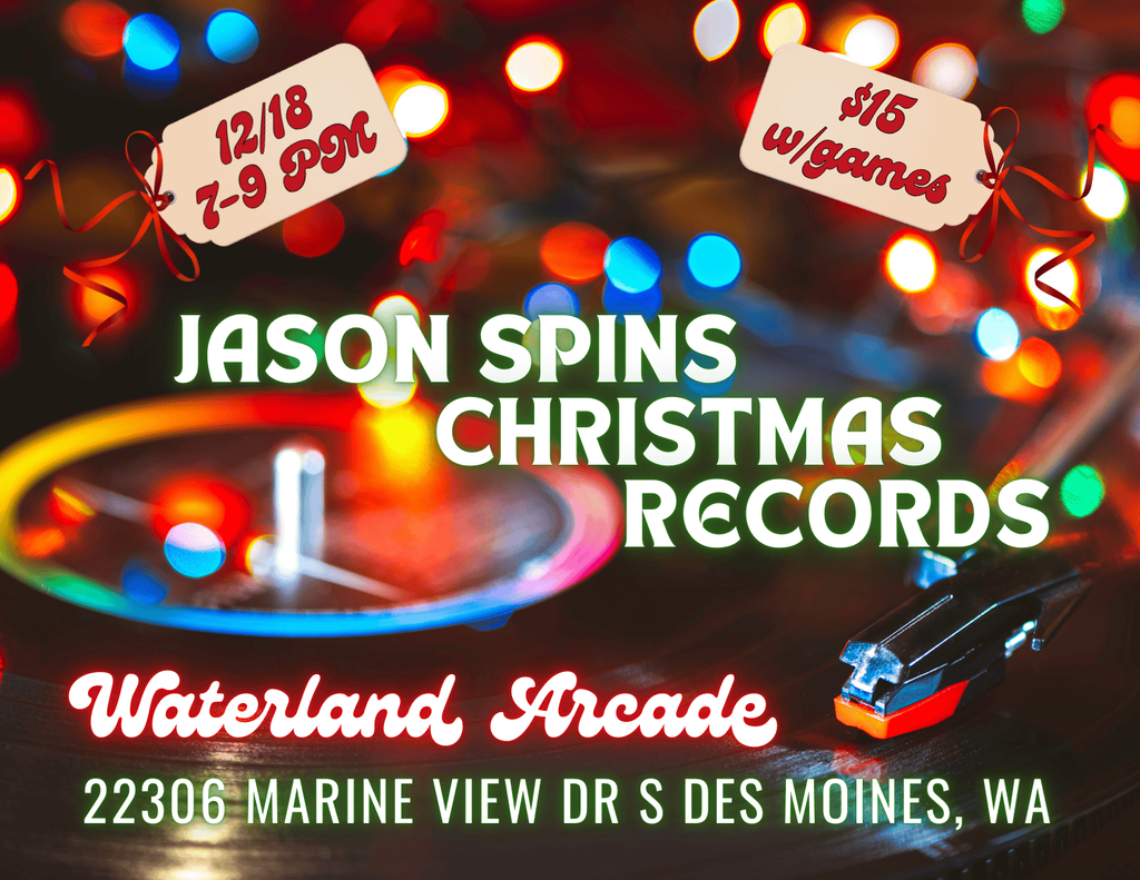 Jason Spins Christmas Records