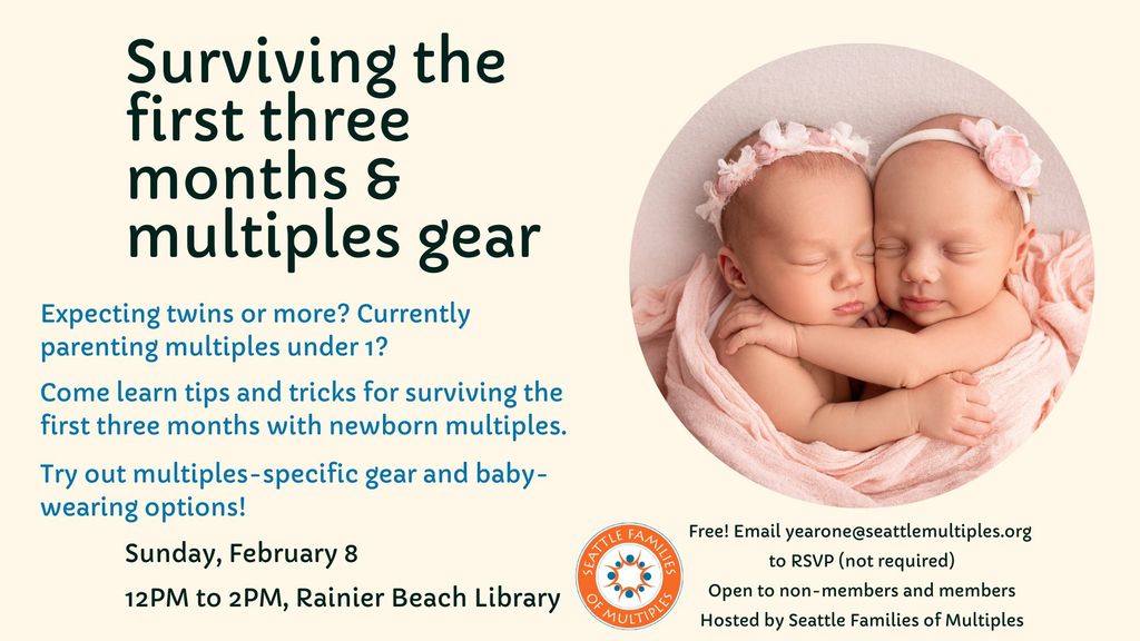 Surviving the First 3 Months with Twins & Multiples Gear