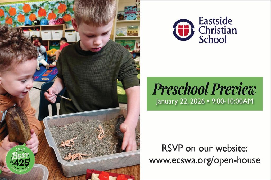 Eastside Christian School Preschool Open House
