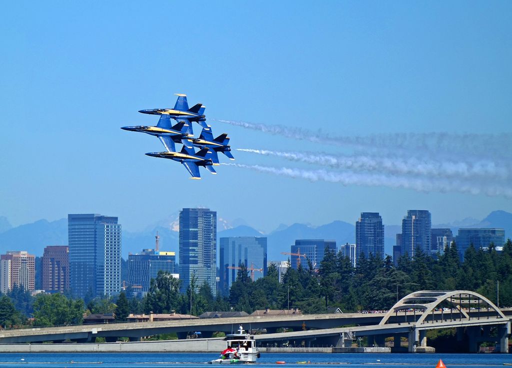 Seafair Weekend: Blue Angels Air Show and Hydro Races