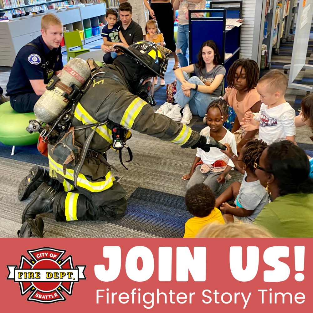 Firefighter Story Time at Southwest Library Branch