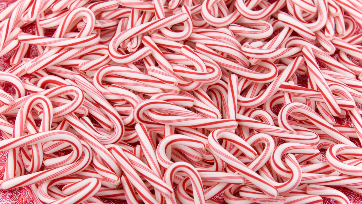 mini candy canes